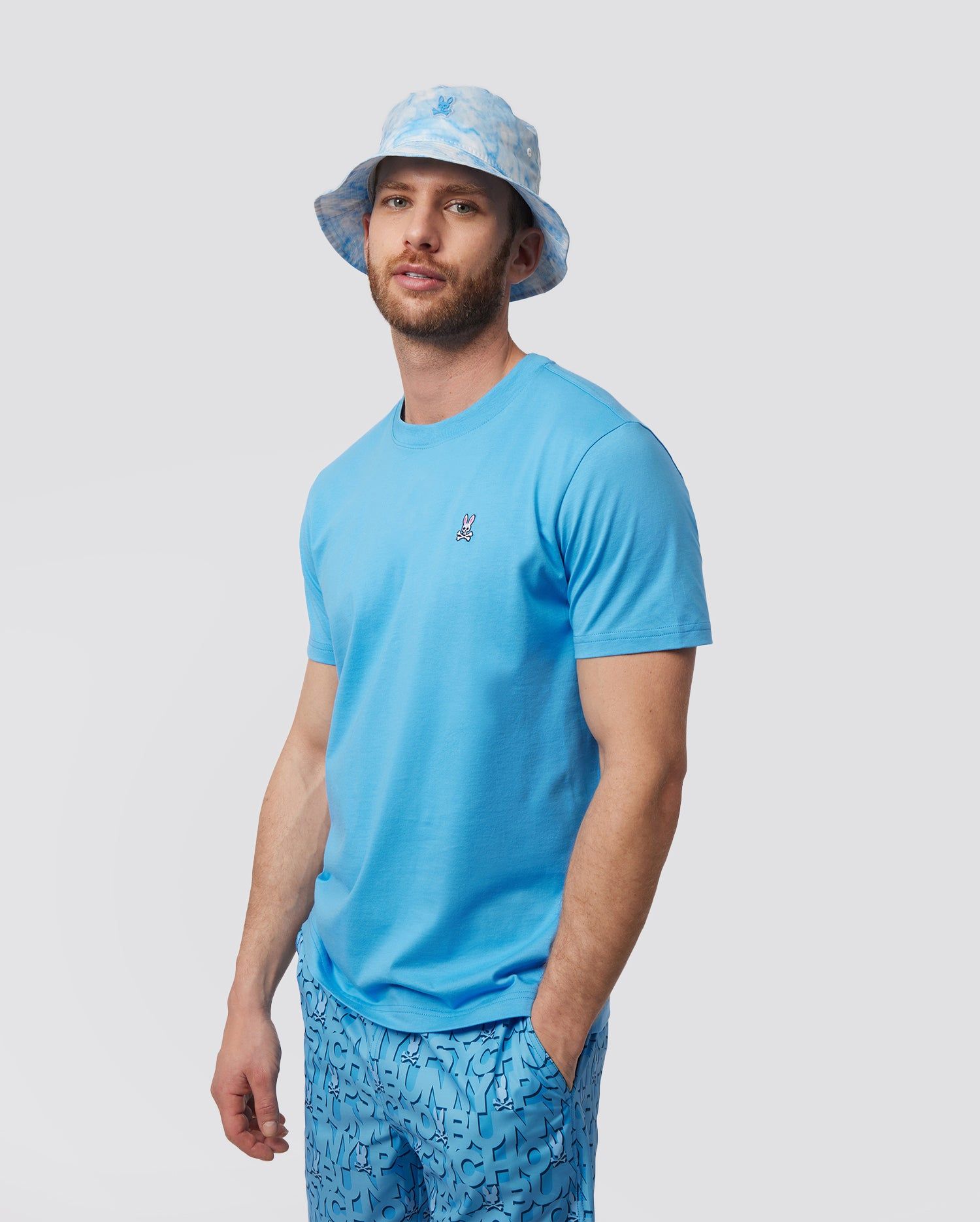 MENS CLASSIC CREW NECK TEE - B6U014Y1PC sold by Psycho Bunny product image thumbnail 2