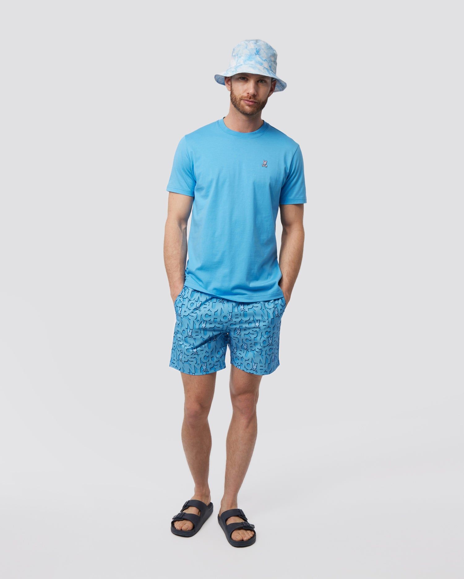 MENS CLASSIC CREW NECK TEE - B6U014Y1PC sold by Psycho Bunny product image thumbnail 5