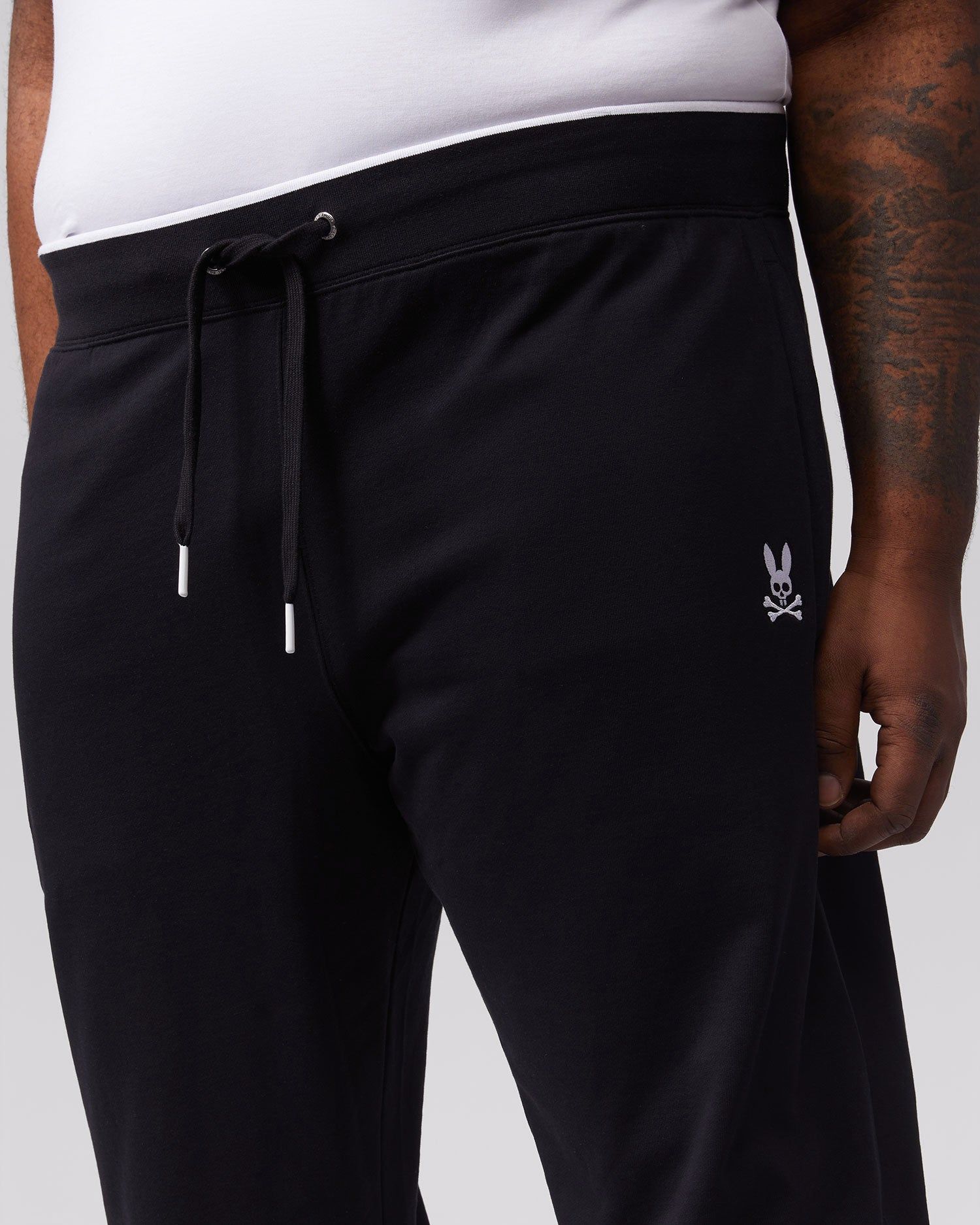 MENS BIG AND TALL HINDES SWEAT PANTS - B9P470T1FT sold by Psycho Bunny product image thumbnail 3