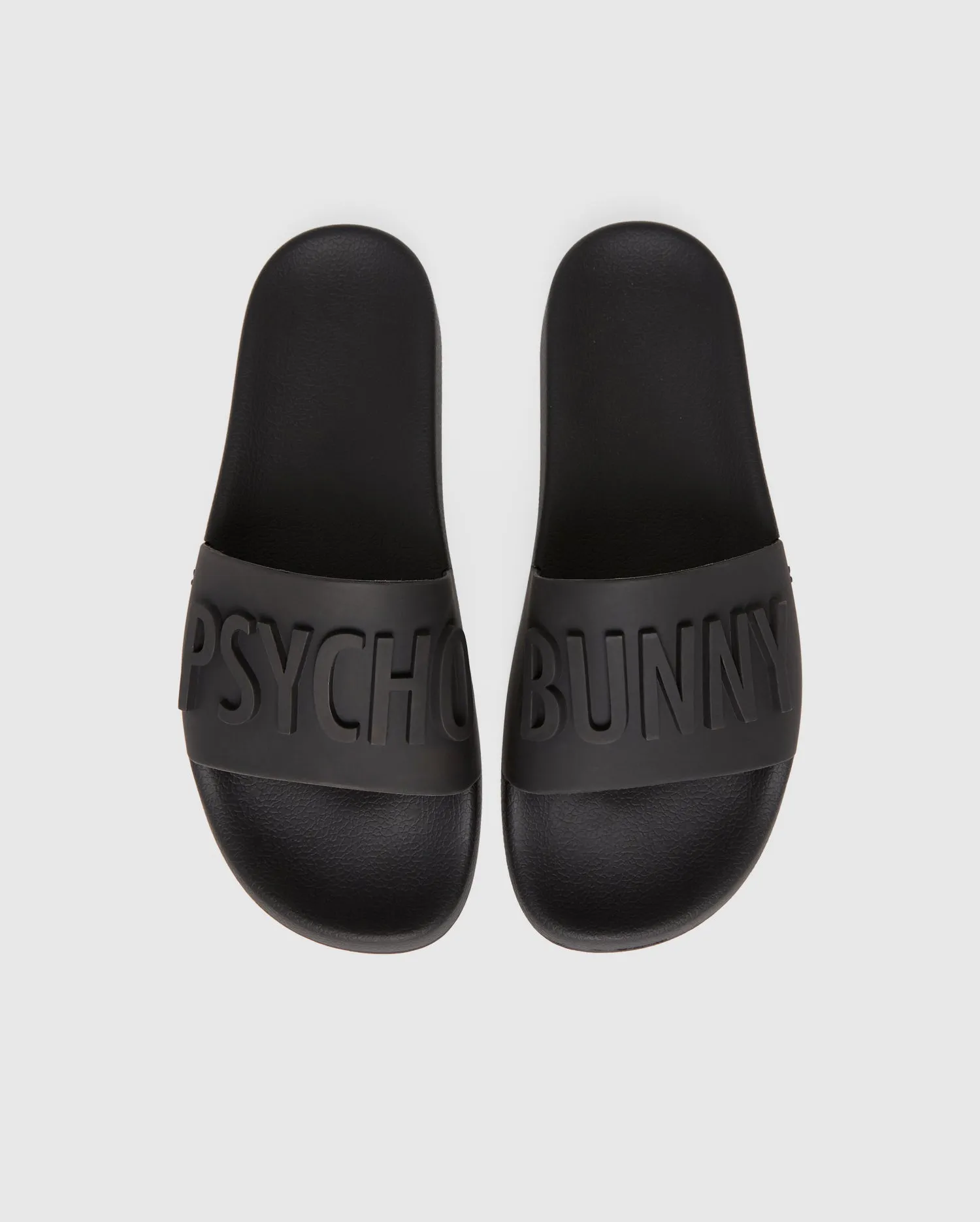 MENS PSYCHO BUNNY LOGO SLIDES - B6A911U1FT sold by Psycho Bunny product image thumbnail 3