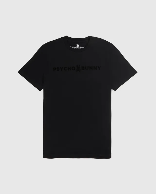 MENS ROYCE FLOCKING GRAPHIC TEE - B6U248W1PC sold by Psycho Bunny
