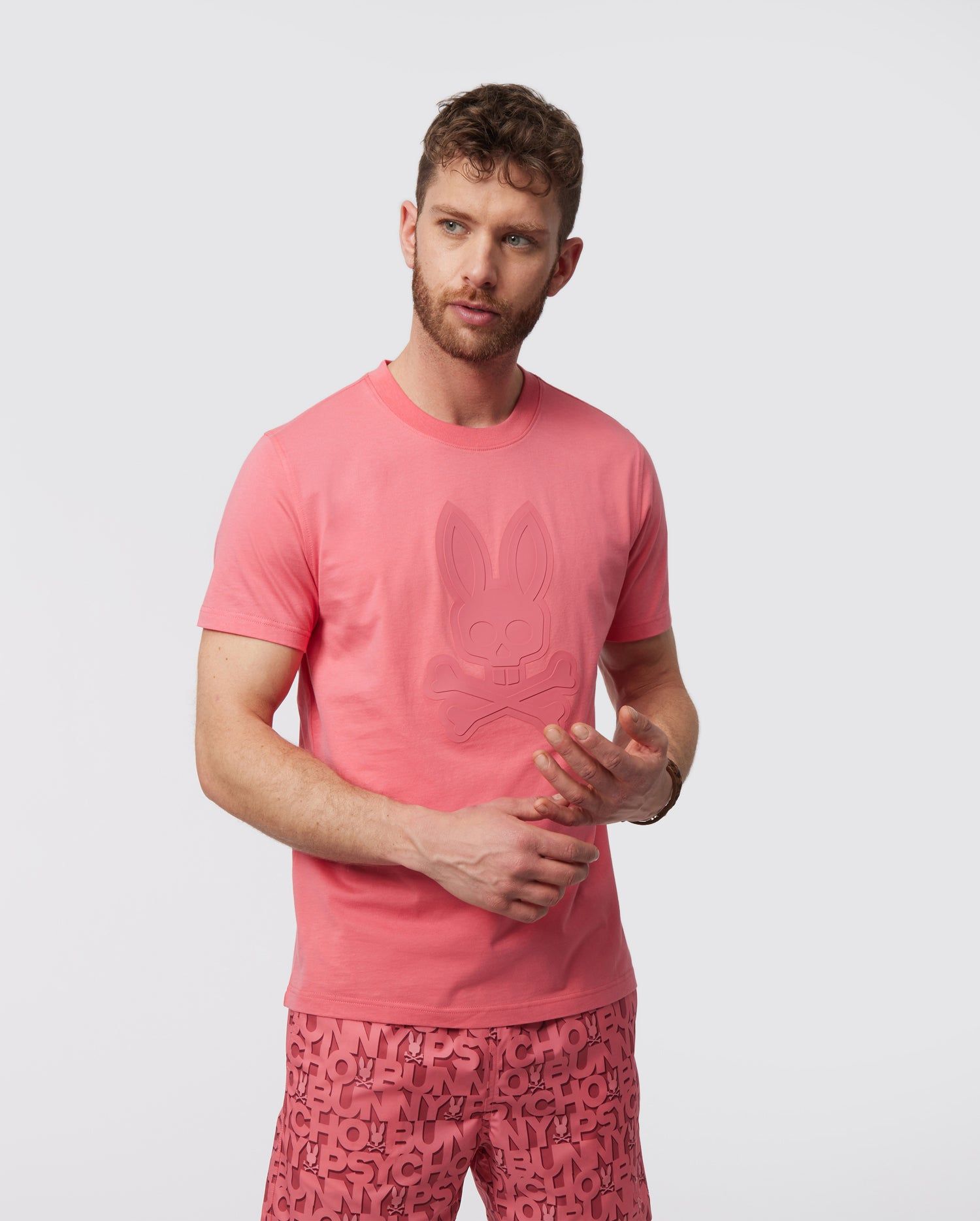 MENS DAMON GRAPHIC TEE - B6U900Y1PC sold by Psycho Bunny product image thumbnail 2