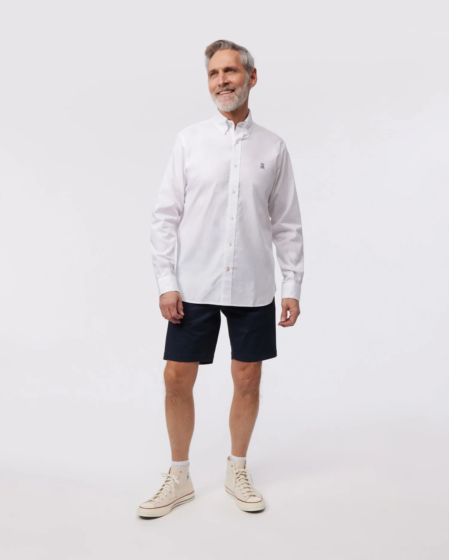 MENS CLASSIC OXFORD LONG SLEEVE SHIRT - B6C655X1PC sold by Psycho Bunny product image thumbnail 5