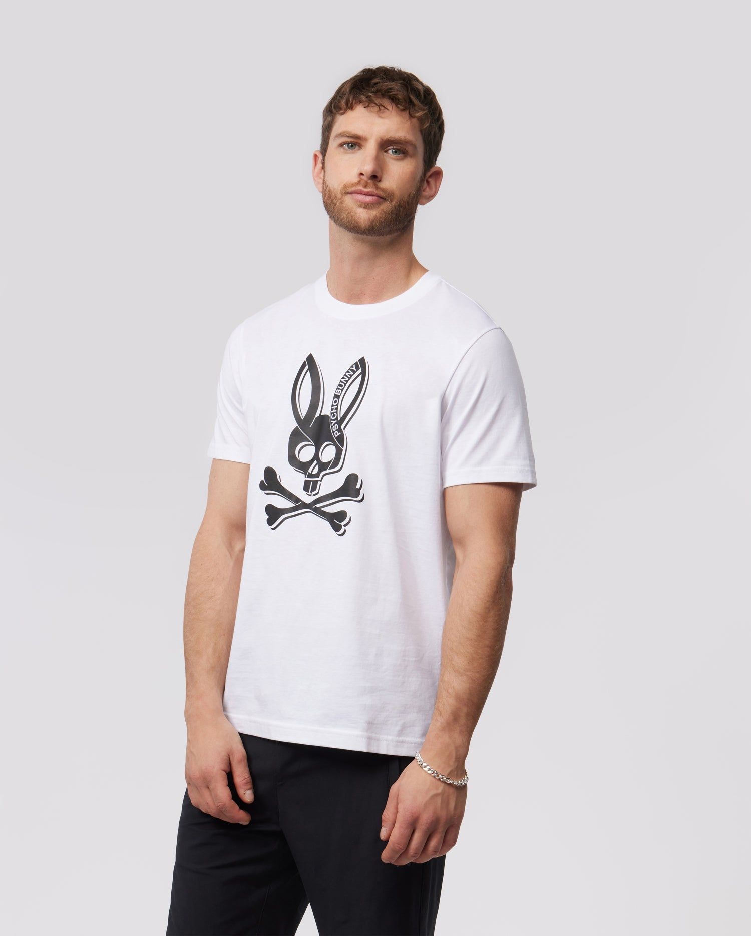MENS SERGE GRAPHIC TEE - B6U718X1PC sold by Psycho Bunny