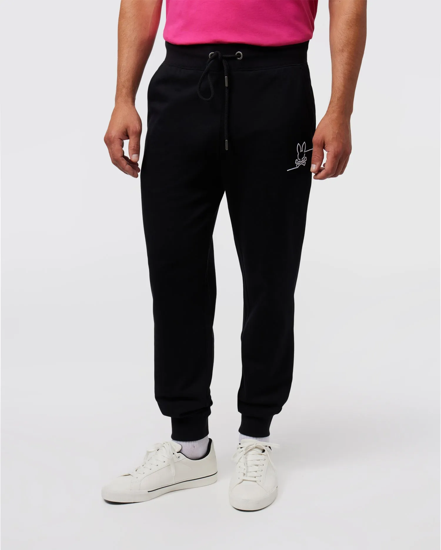 MENS CHESTER EMBROIDERED SWEATPANT - B6P359Z1FT sold by Psycho Bunny