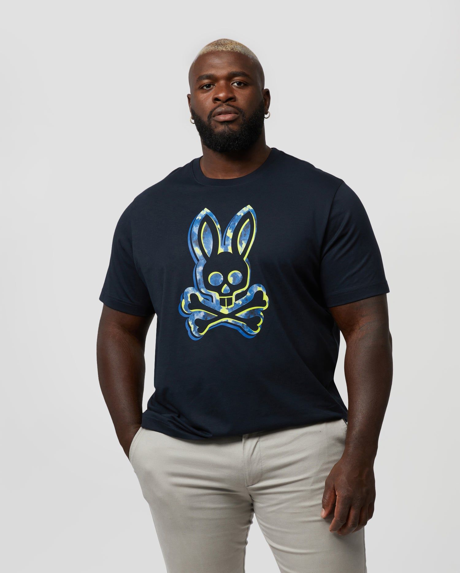 MENS BIG AND TALL MEYER BUNNY GRAPHIC TEE - B9U332W1PC sold by Psycho Bunny