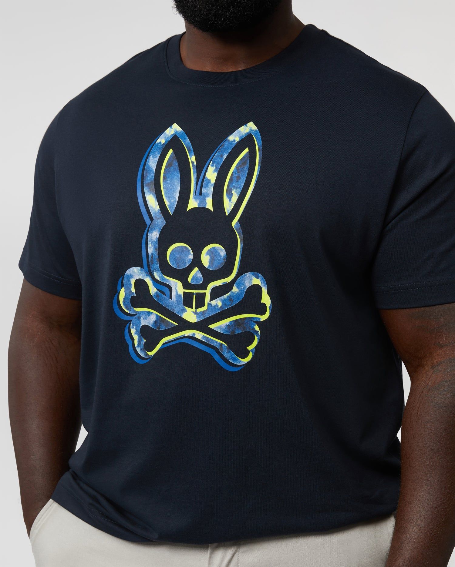 MENS BIG AND TALL MEYER BUNNY GRAPHIC TEE - B9U332W1PC sold by Psycho Bunny product image thumbnail 3
