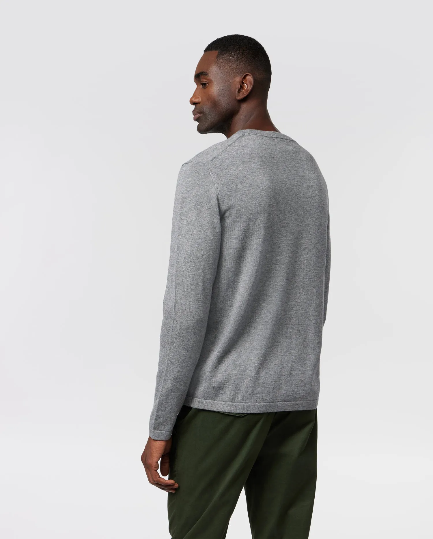 MENS LENNOX MERINO BLEND SWEATER - B6E743A2SW sold by Psycho Bunny product image thumbnail 5