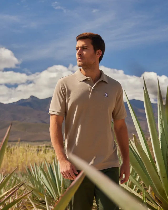 MENS CLASSIC PIQUE POLO SHIRT - B6K001CRPC sold by Psycho Bunny