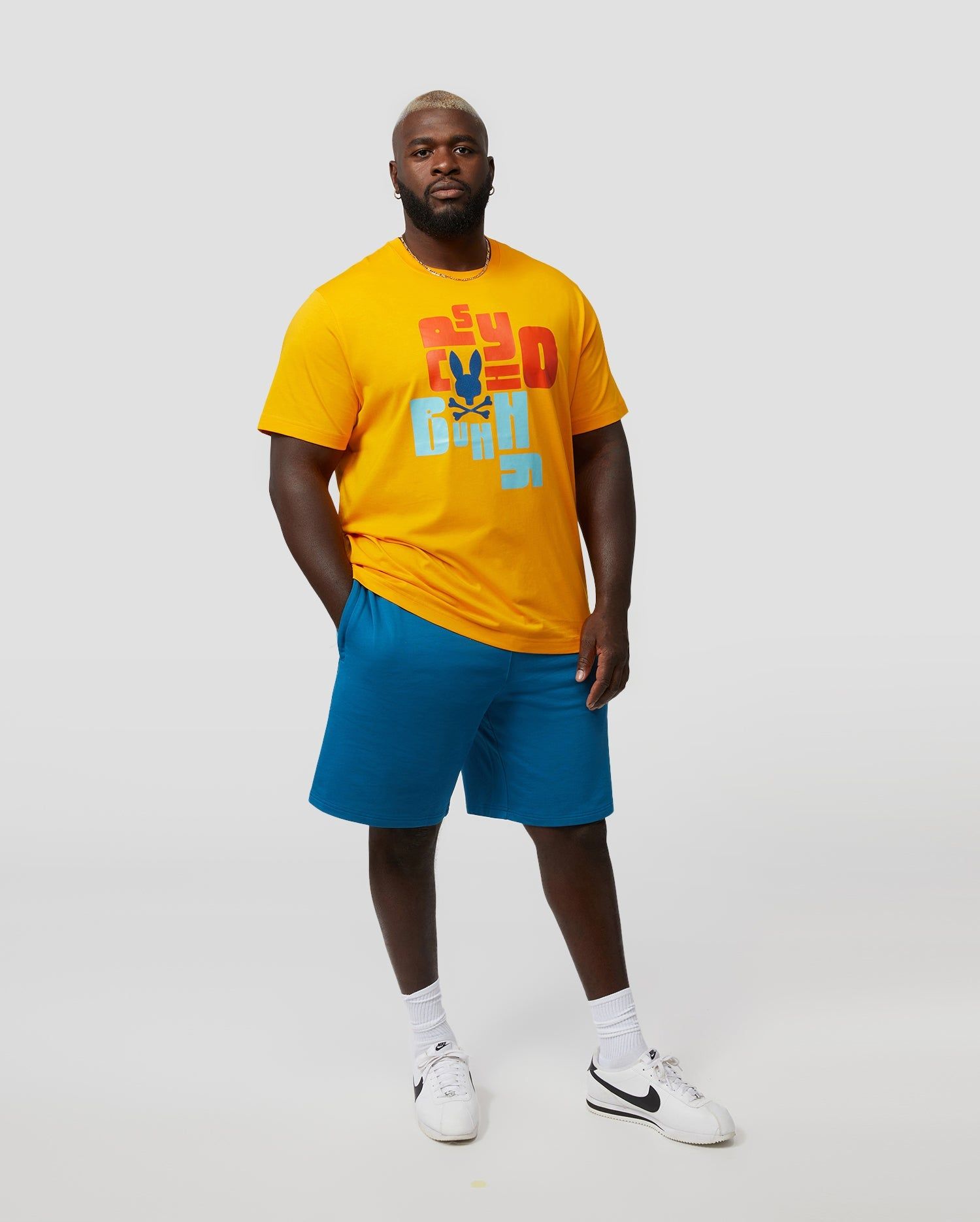 MENS BIG AND TALL LYONS FLOCKING GRAPHIC TEE - B9U113W1PC sold by Psycho Bunny product image thumbnail 5