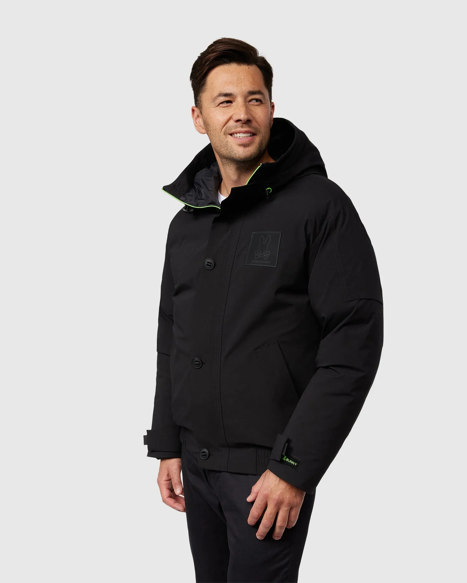 MENS NORCO DOWN PUFFER JACKET - B6N752A2OW sold by Psycho Bunny product image thumbnail 2