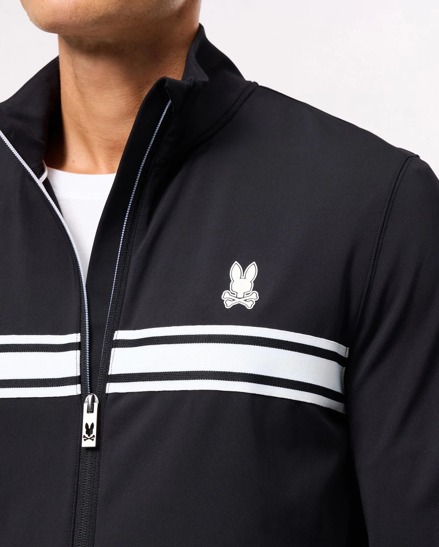 MENS TERRELL SPORT ZIP UP JACKET - B6J643C200 sold by Psycho Bunny product image thumbnail 4