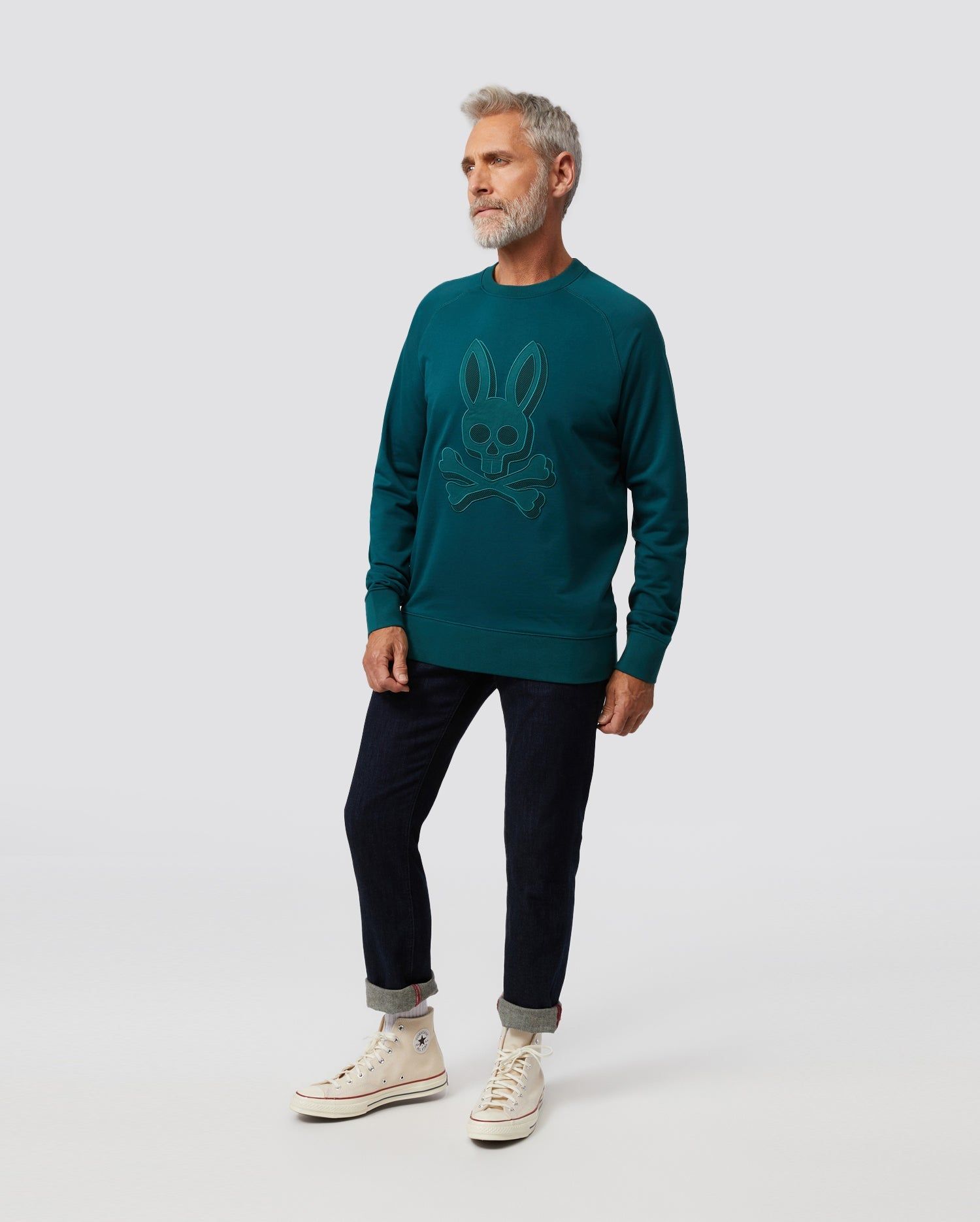 MENS CRAY SWEATSHIRT - B6S265W1FT sold by Psycho Bunny product image thumbnail 5
