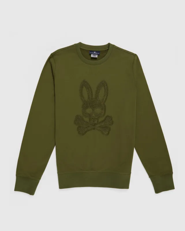 MENS BIG AND TALL BANK SWEATSHIRT - B9S823U1FT sold by Psycho Bunny