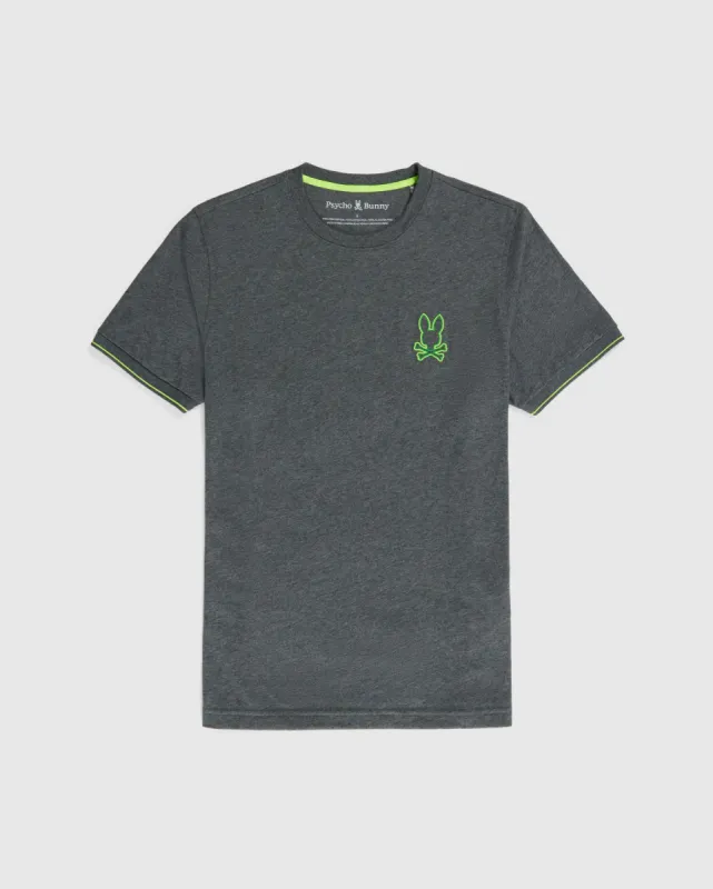 MENS SANTA MONICA EMBROIDERED TEE - B6U771A2PC made by Psycho Bunny