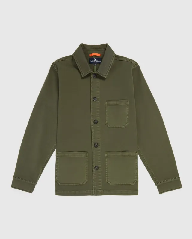 MENS SULLIVAN CHORE JACKET - B6N803U1CO sold by Psycho Bunny