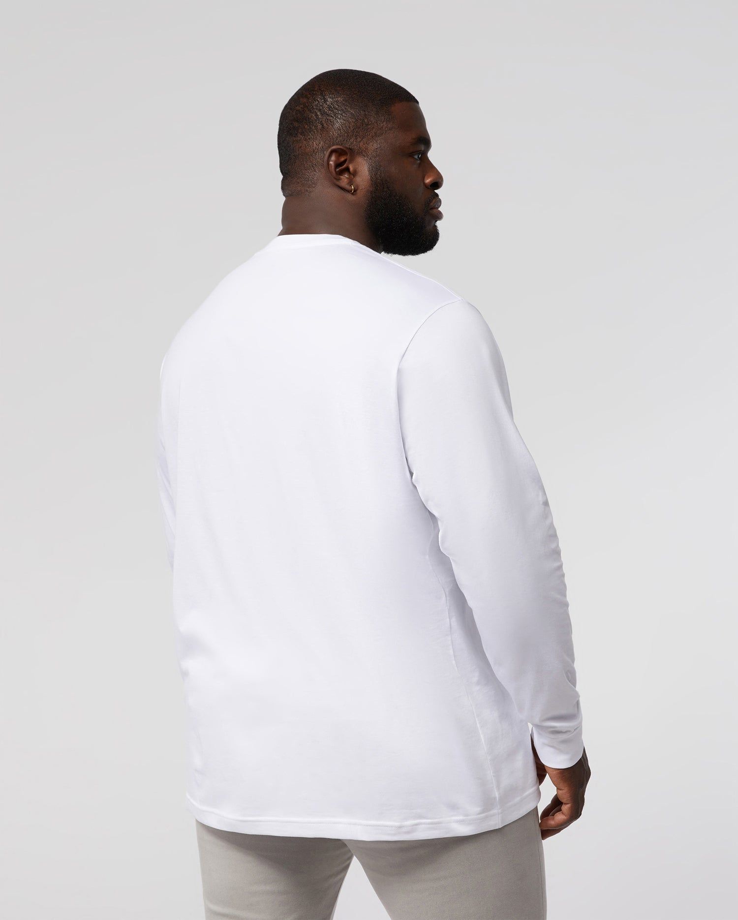 MENS BIG AND TALL LONG SLEEVE CLASSIC CREW - B9T422ARPC sold by Psycho Bunny product image thumbnail 4