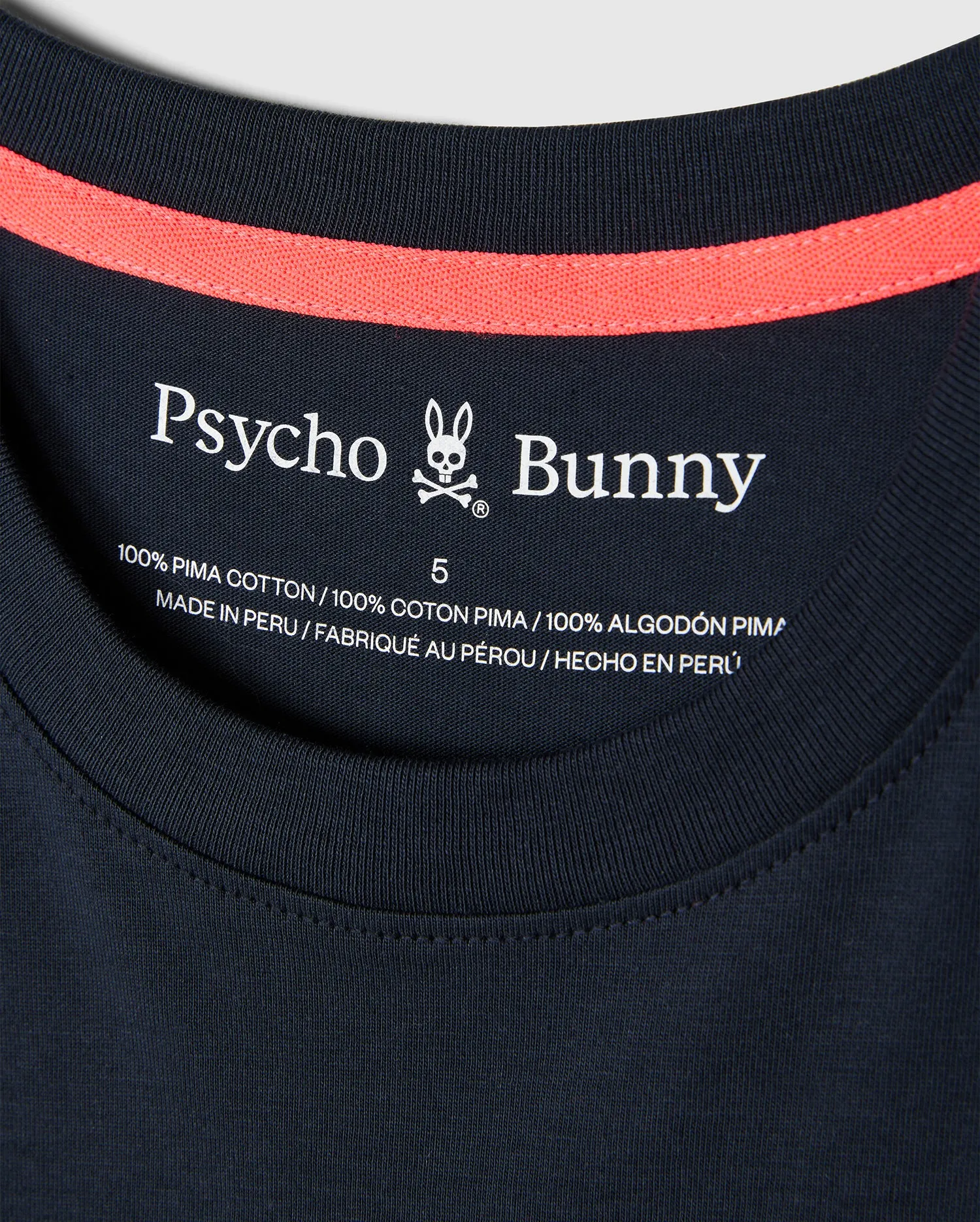 MENS MASON GRAPHIC TEE - B6U610C200 sold by Psycho Bunny product image thumbnail 4