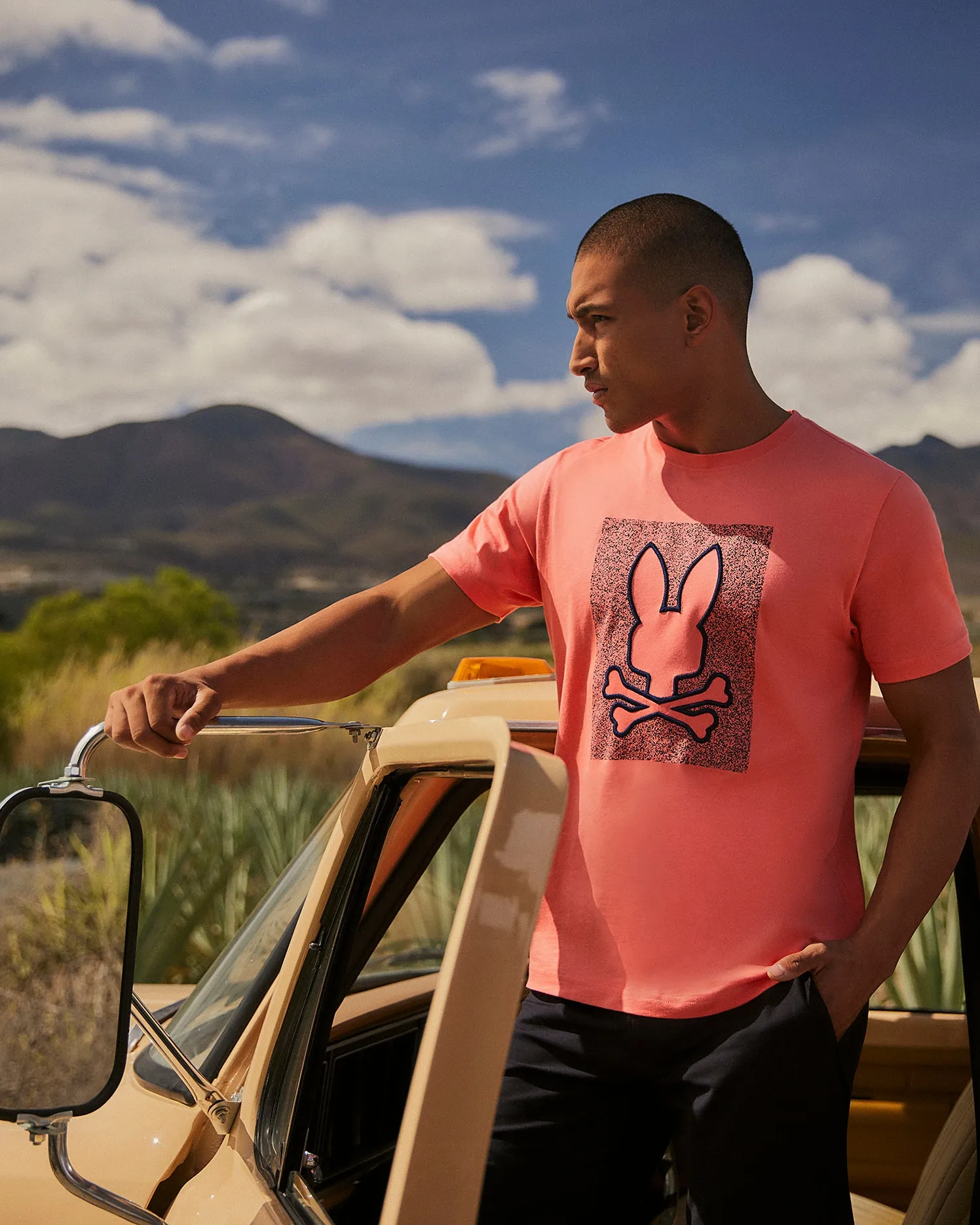 MENS LIVINGSTON GRAPHIC TEE - B6U247B2TS sold by Psycho Bunny product image thumbnail 2