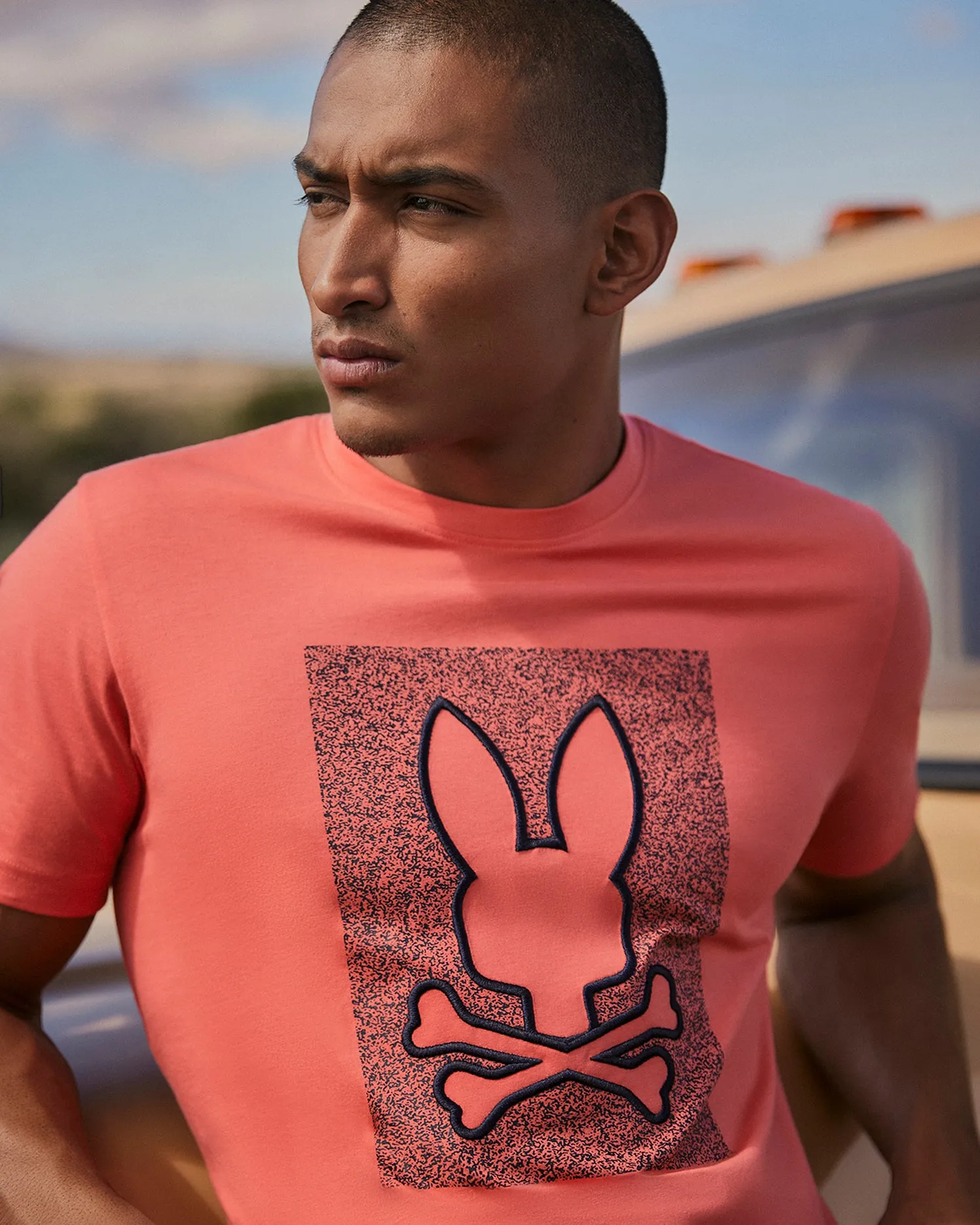 MENS LIVINGSTON GRAPHIC TEE - B6U247B2TS sold by Psycho Bunny product image thumbnail 5