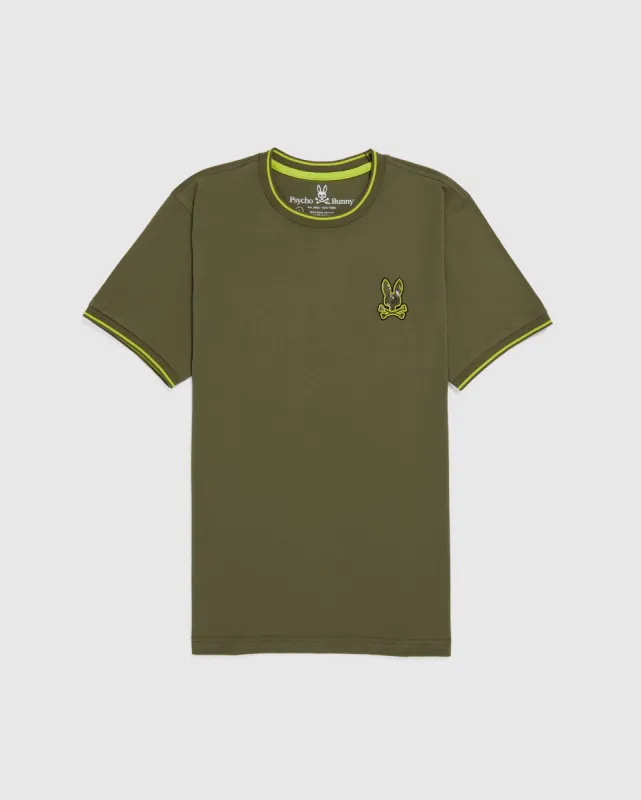 MENS BIG AND TALL WAVERLY BUNNY LOGO TEE - B9U751U1PC sold by Psycho Bunny