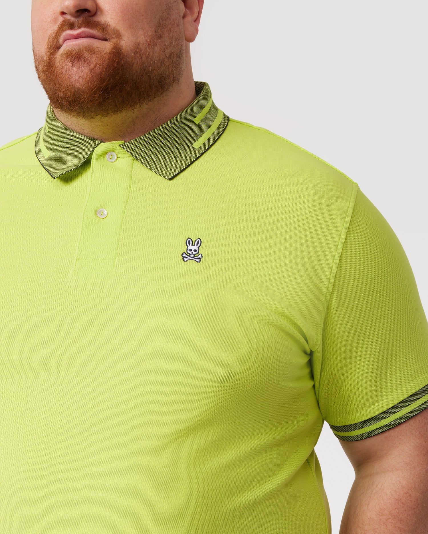 MENS BIG AND TALL STRYPE FASHION POLO - B9K803X1PC sold by Psycho Bunny product image thumbnail 3