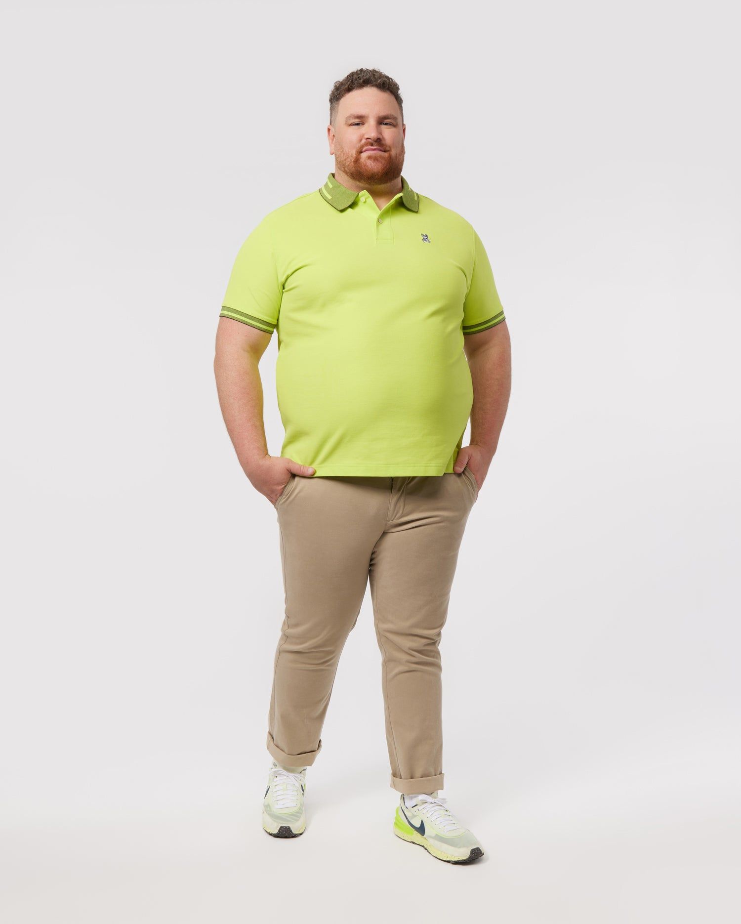 MENS BIG AND TALL STRYPE FASHION POLO - B9K803X1PC sold by Psycho Bunny product image thumbnail 5