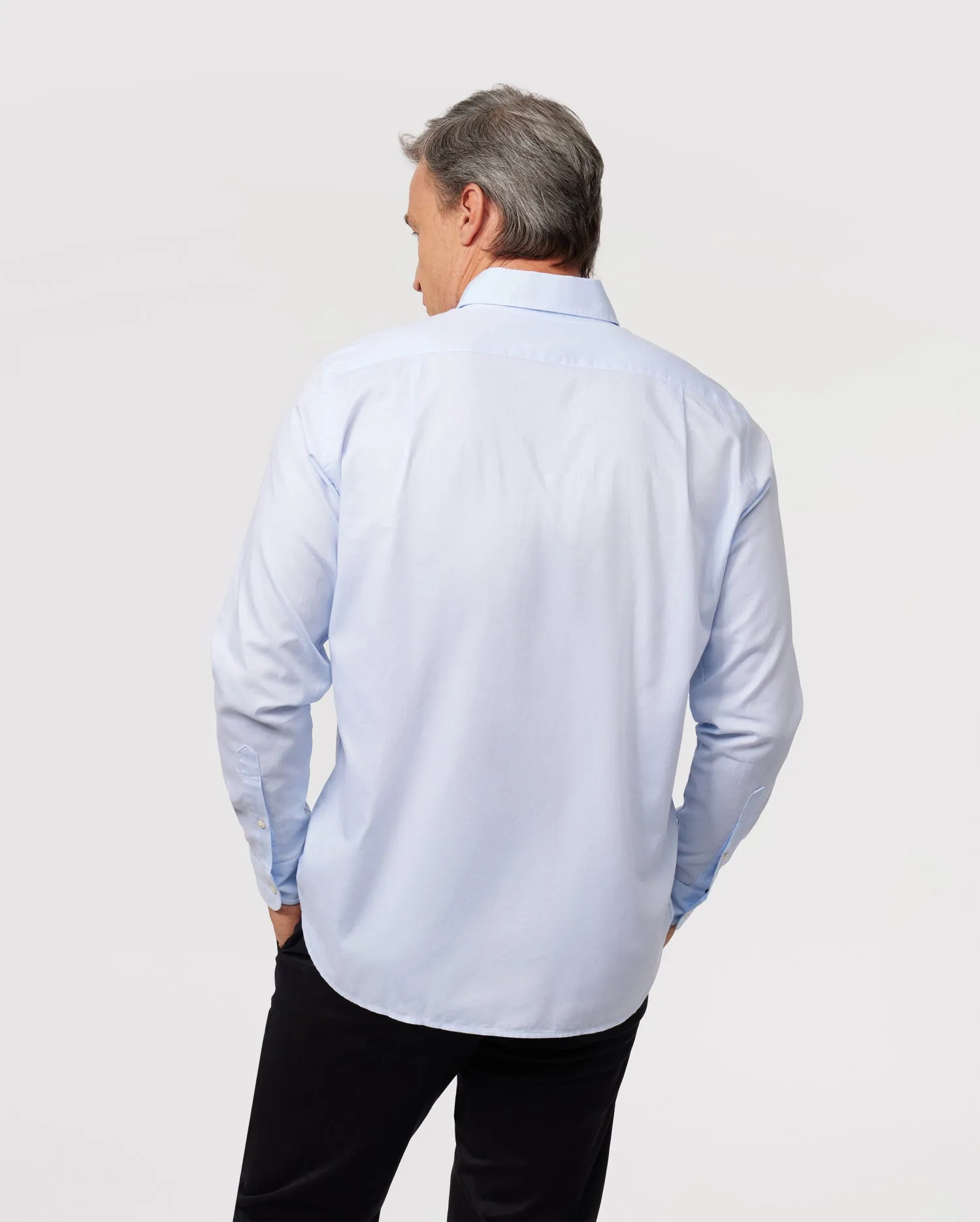 MENS CLASSIC OXFORD LONG SLEEVE SHIRT - B6C655X1PC sold by Psycho Bunny product image thumbnail 4