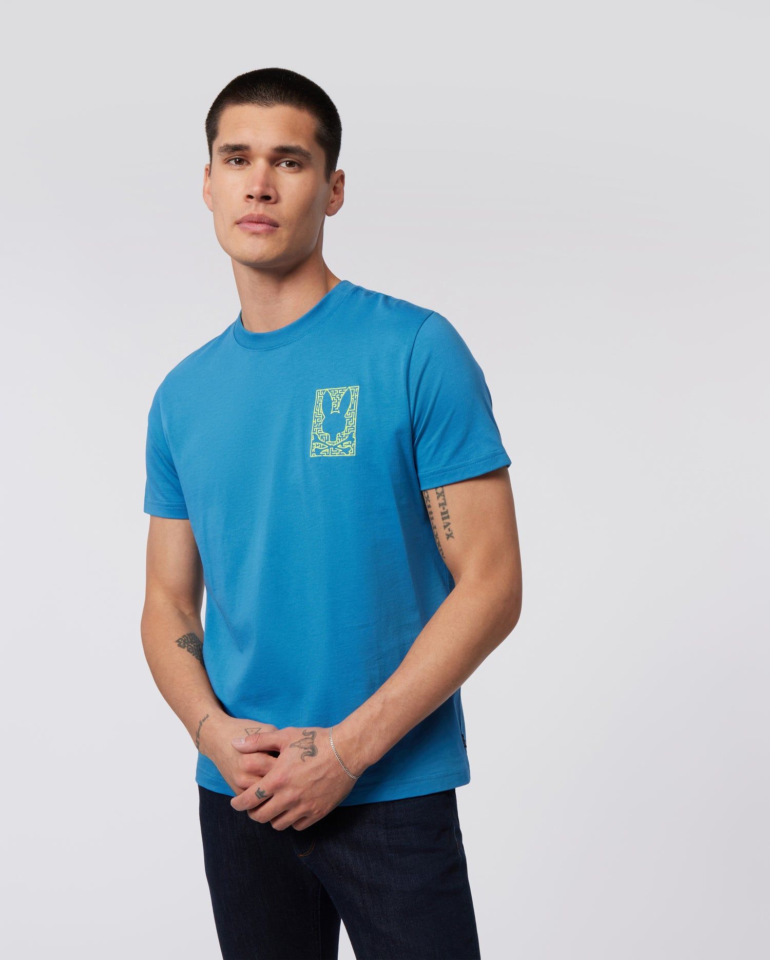 MENS PISANI GRAPHIC TEE - B6U717X1PC sold by Psycho Bunny product image thumbnail 2