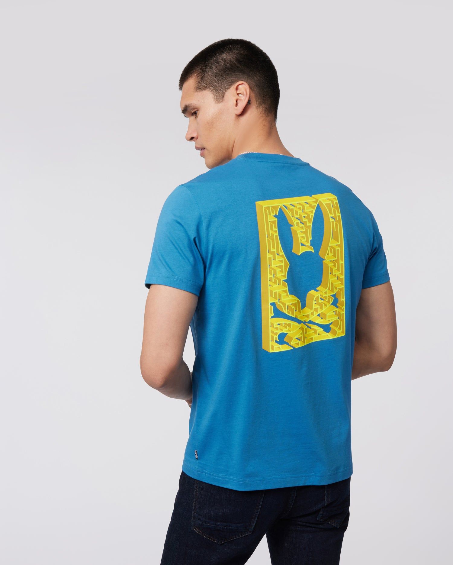 MENS PISANI GRAPHIC TEE - B6U717X1PC sold by Psycho Bunny