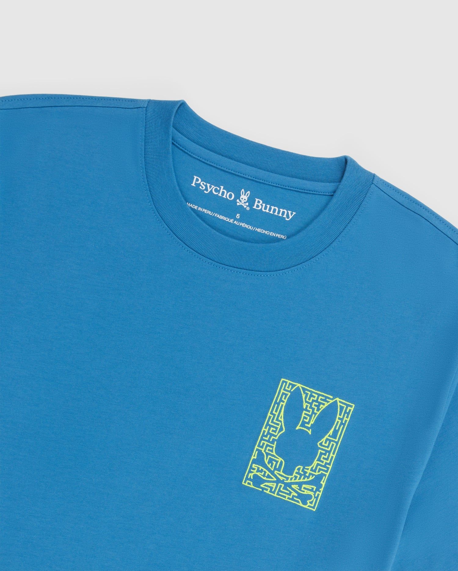 MENS PISANI GRAPHIC TEE - B6U717X1PC sold by Psycho Bunny product image thumbnail 6