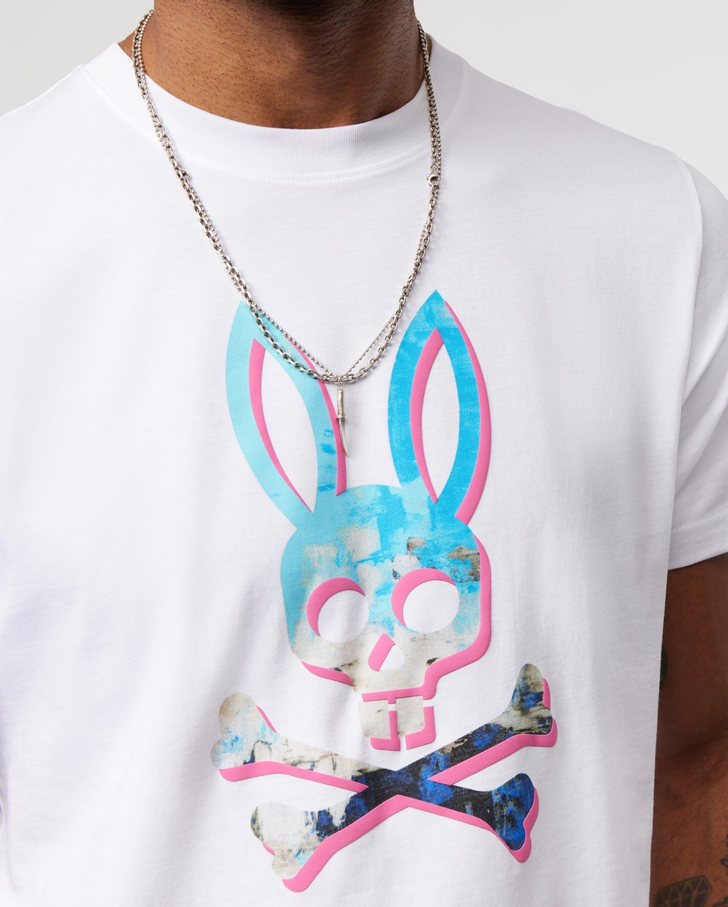 MENS HERO BUNNY GRAPHIC TEE - B6U858X1PC sold by Psycho Bunny product image thumbnail 3