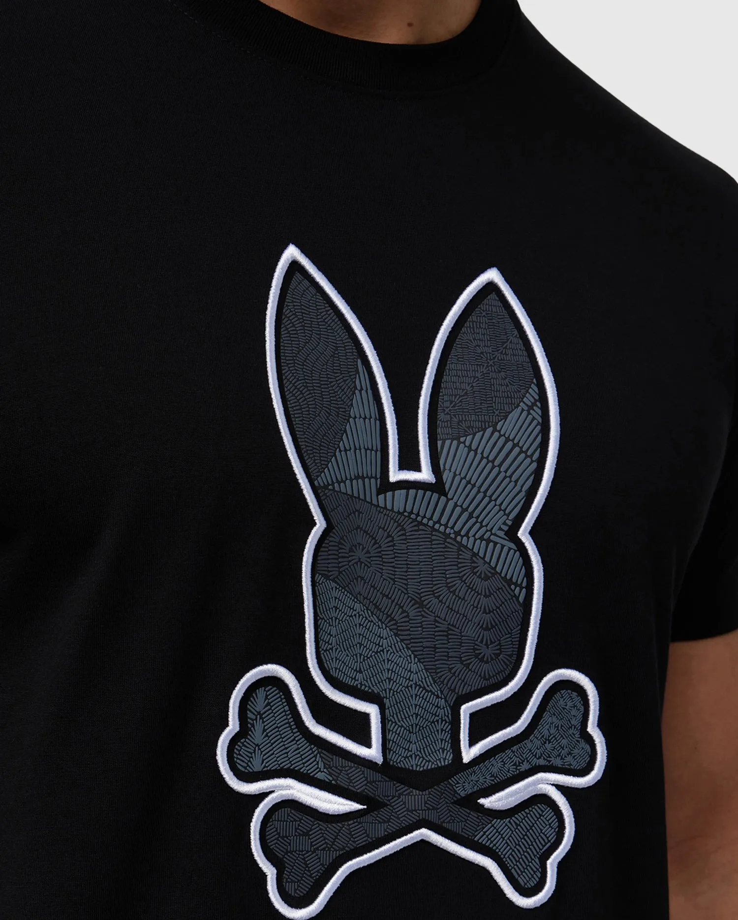 MENS LENOX EMBROIDERED GRAPHIC TEE - B6U405B200 sold by Psycho Bunny product image thumbnail 2