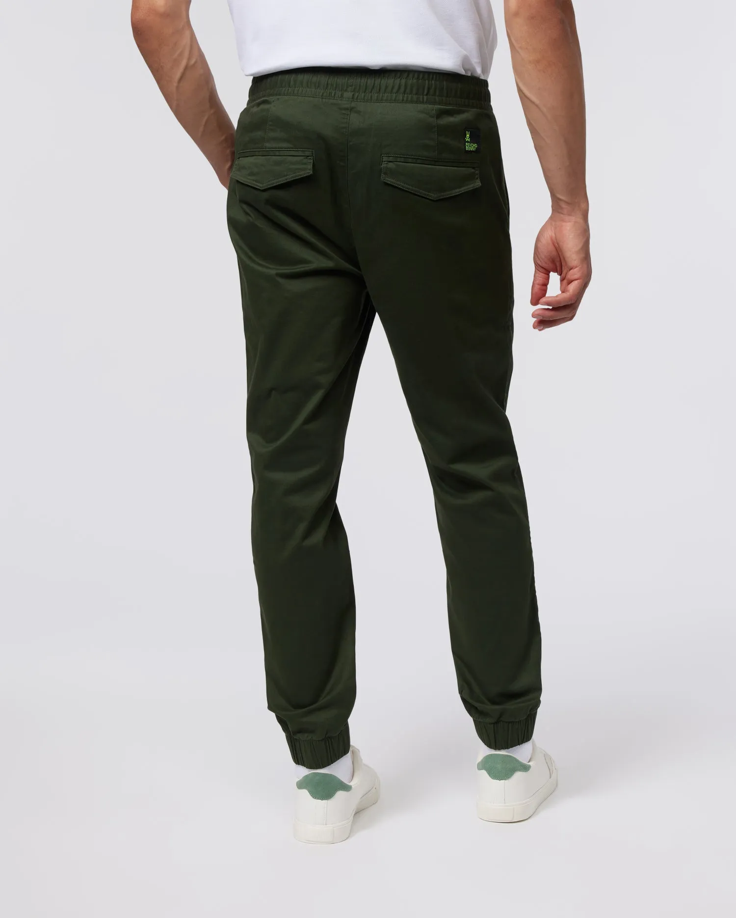 MENS HUDSON TWILL JOGGER PANT - B6P394Z1WB sold by Psycho Bunny product image thumbnail 5