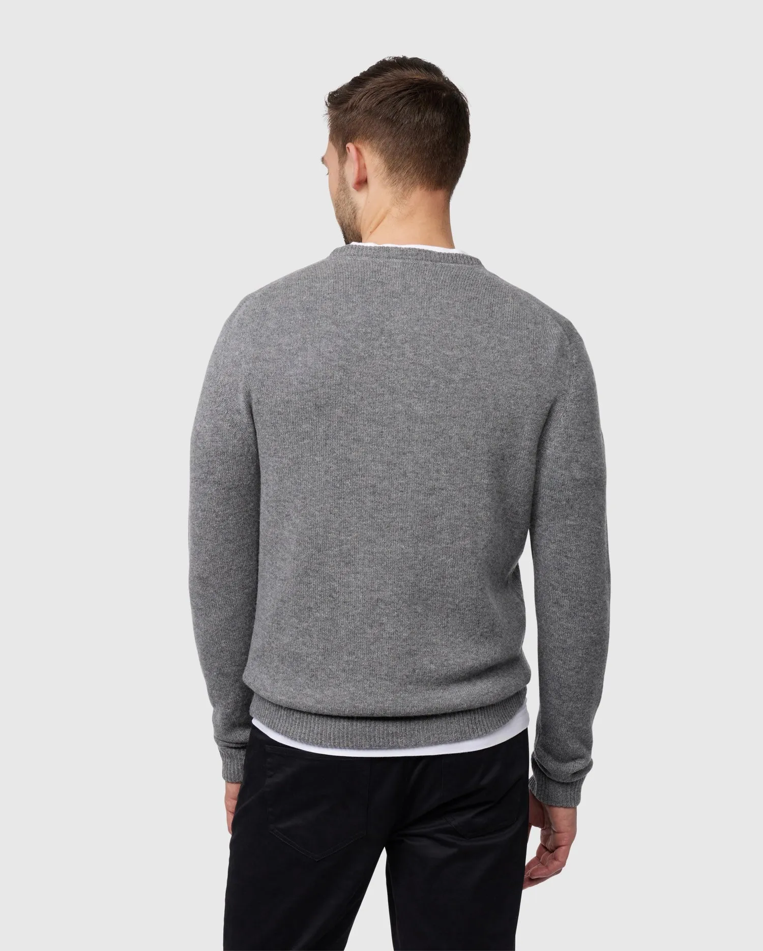 MENS CARSON WOOL CASHMERE SWEATER - B6E732A2SW sold by Psycho Bunny product image thumbnail 4