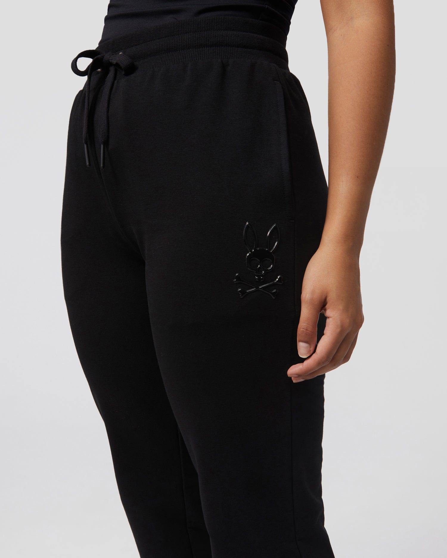 WOMENS HAYDEN GLOSS BUNNY SWEATPANTS - B2P179W1FT sold by Psycho Bunny product image thumbnail 3