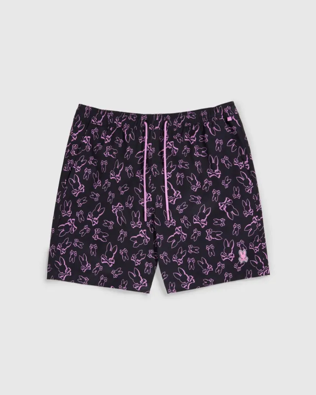 MENS RENDON PRINT SWIM TRUNK - B6W669C200 sold by Psycho Bunny