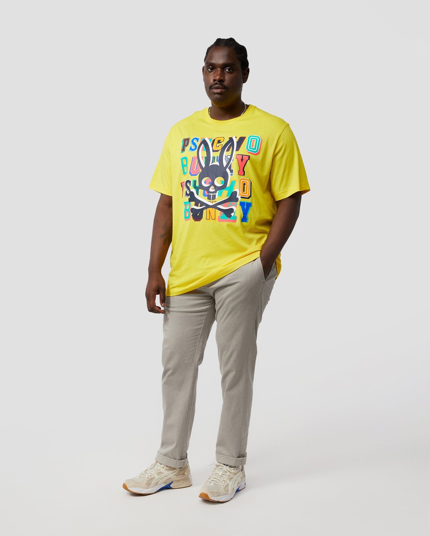 MENS BIG AND TALL FULTON PRINTED GRAPHIC TEE - B9U870U1PC sold by Psycho Bunny product image thumbnail 5