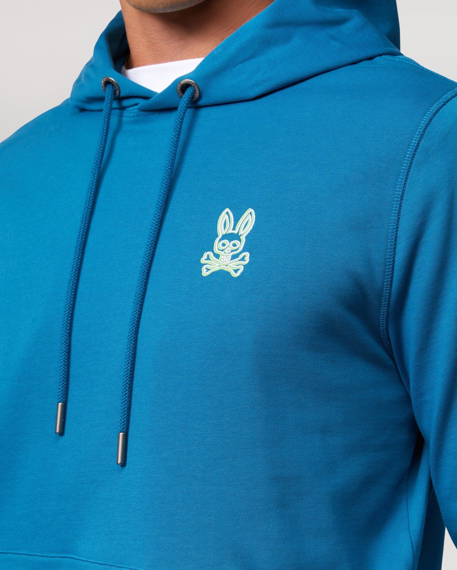 MENS GRESHAM EMBROIDERED BUNNY HOODIE - B6H160W1FT sold by Psycho Bunny product image thumbnail 2