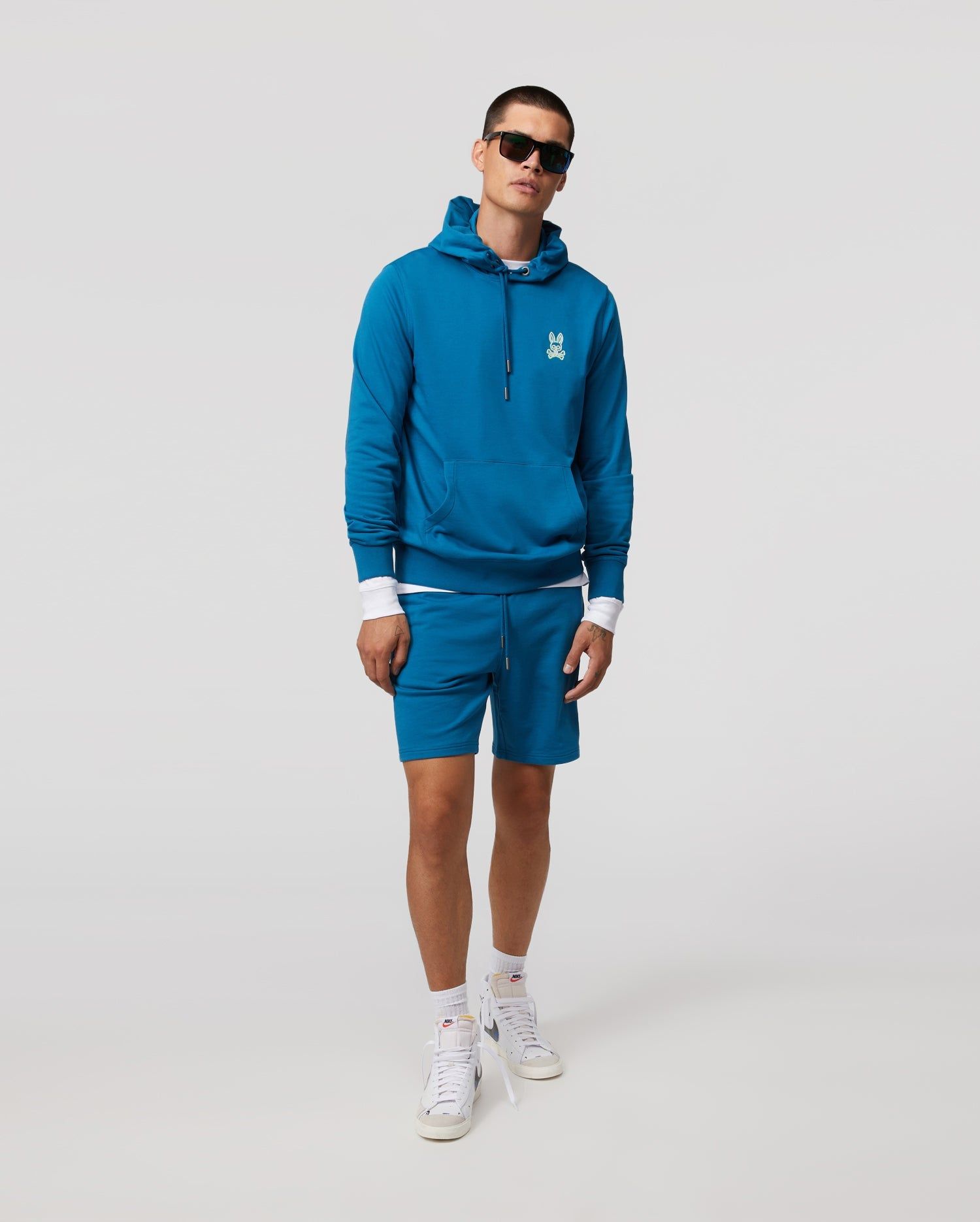 MENS GRESHAM EMBROIDERED BUNNY HOODIE - B6H160W1FT sold by Psycho Bunny product image thumbnail 4