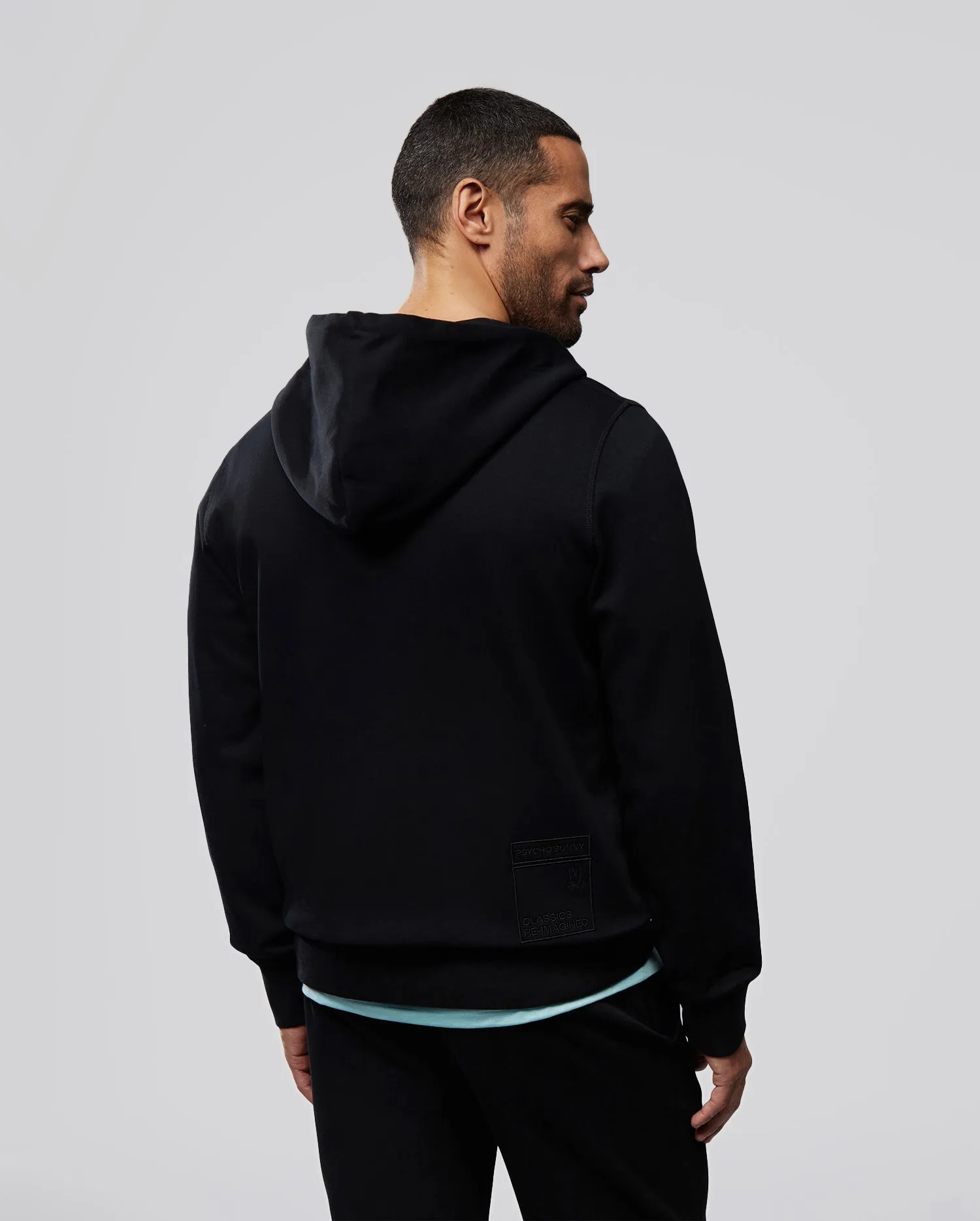 MENS OUTLINE ZIP HOODIE - B6H504ARCN sold by Psycho Bunny product image thumbnail 5