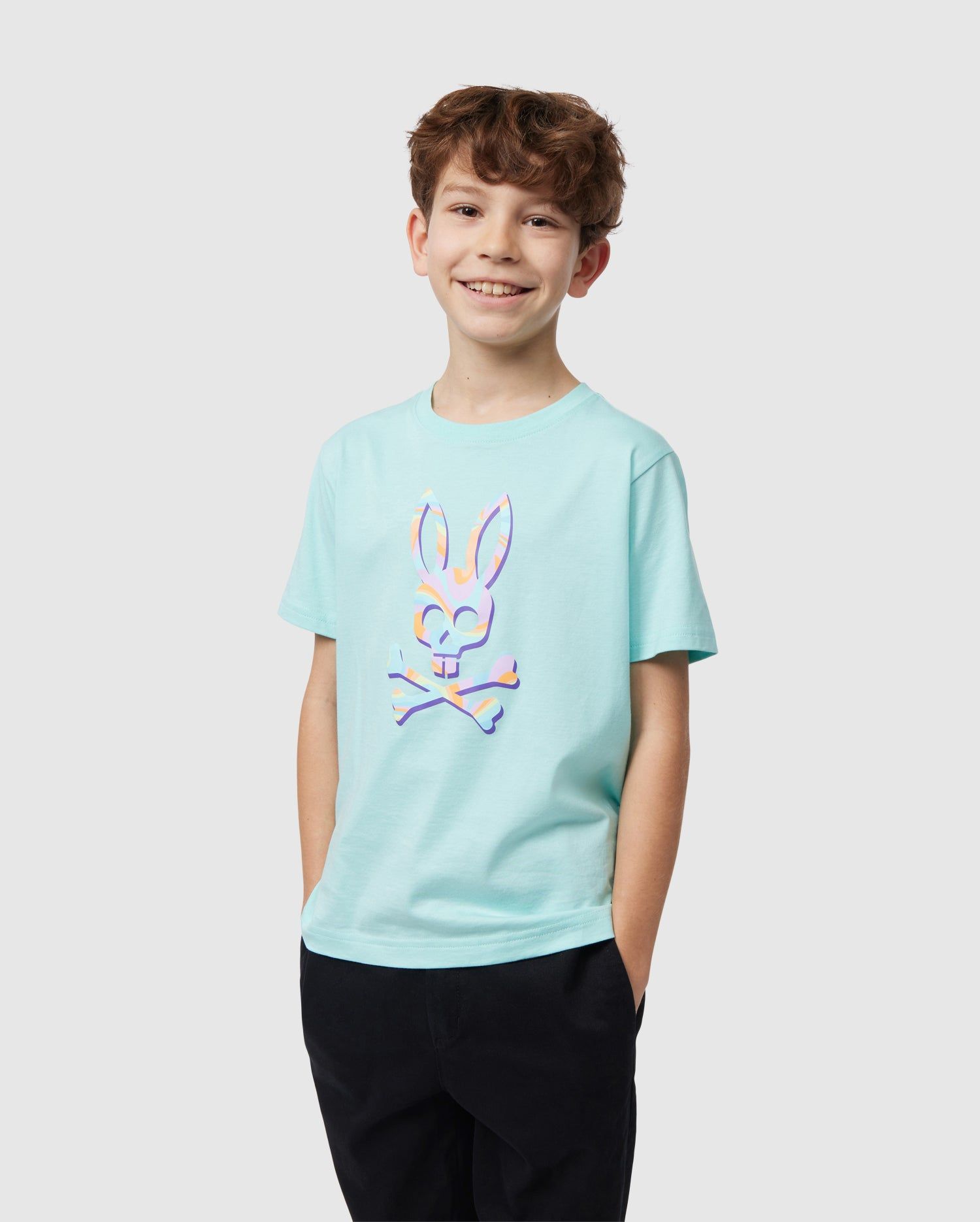 KIDS BLOOMINGTON TEE - B0U905A2PC sold by Psycho Bunny