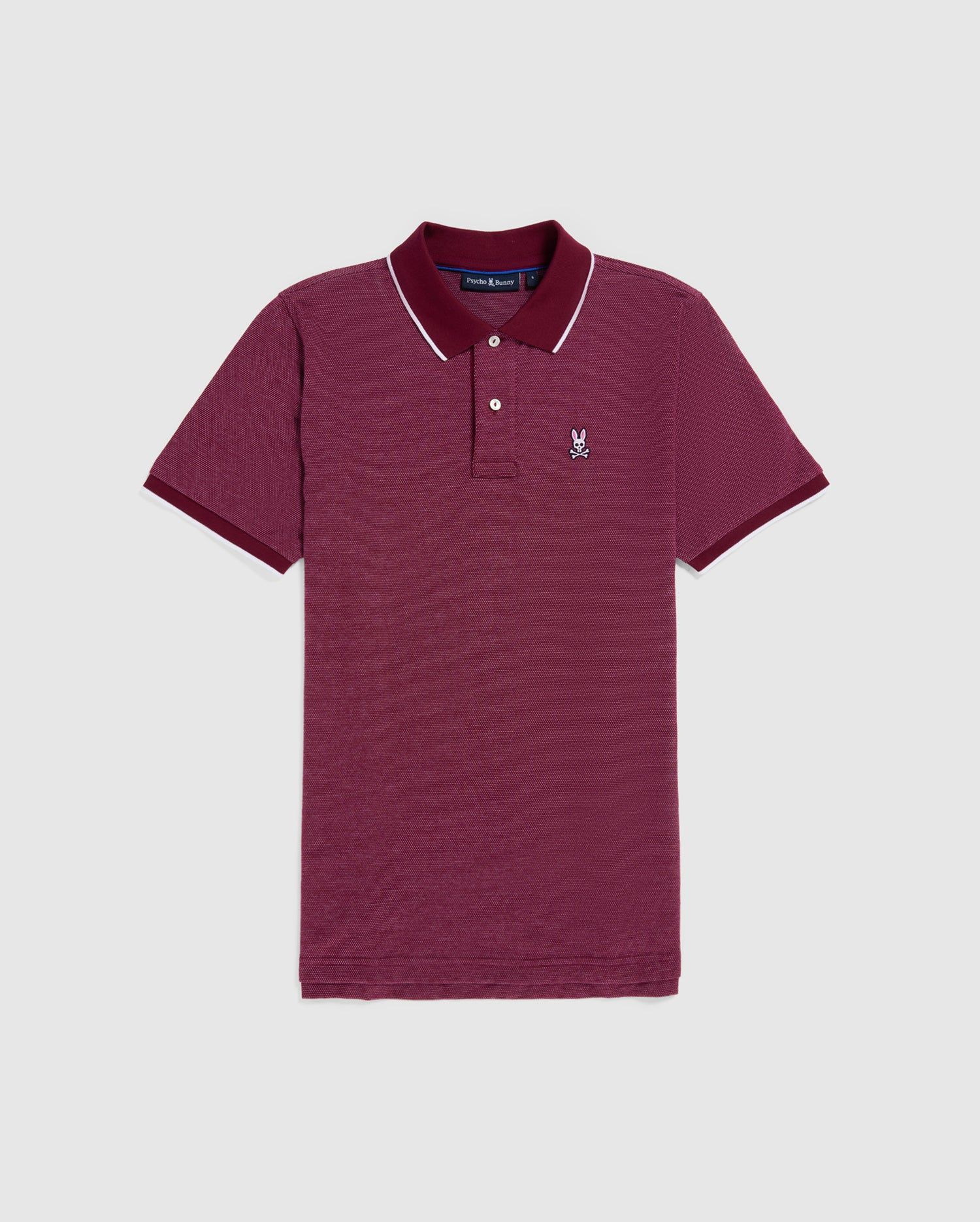 MENS ELDORADO JACQUARD POLO - B6K331Z1PC sold by Psycho Bunny
