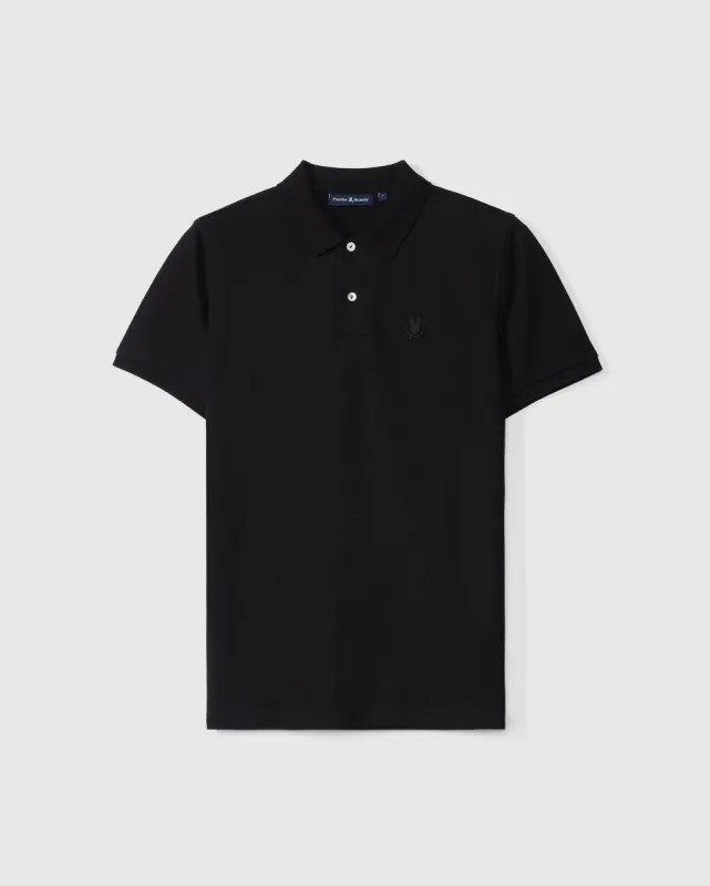 MENS TONAL EMBROIDERED PIQUE POLO SHIRT - B6K021AR00 sold by Psycho Bunny
