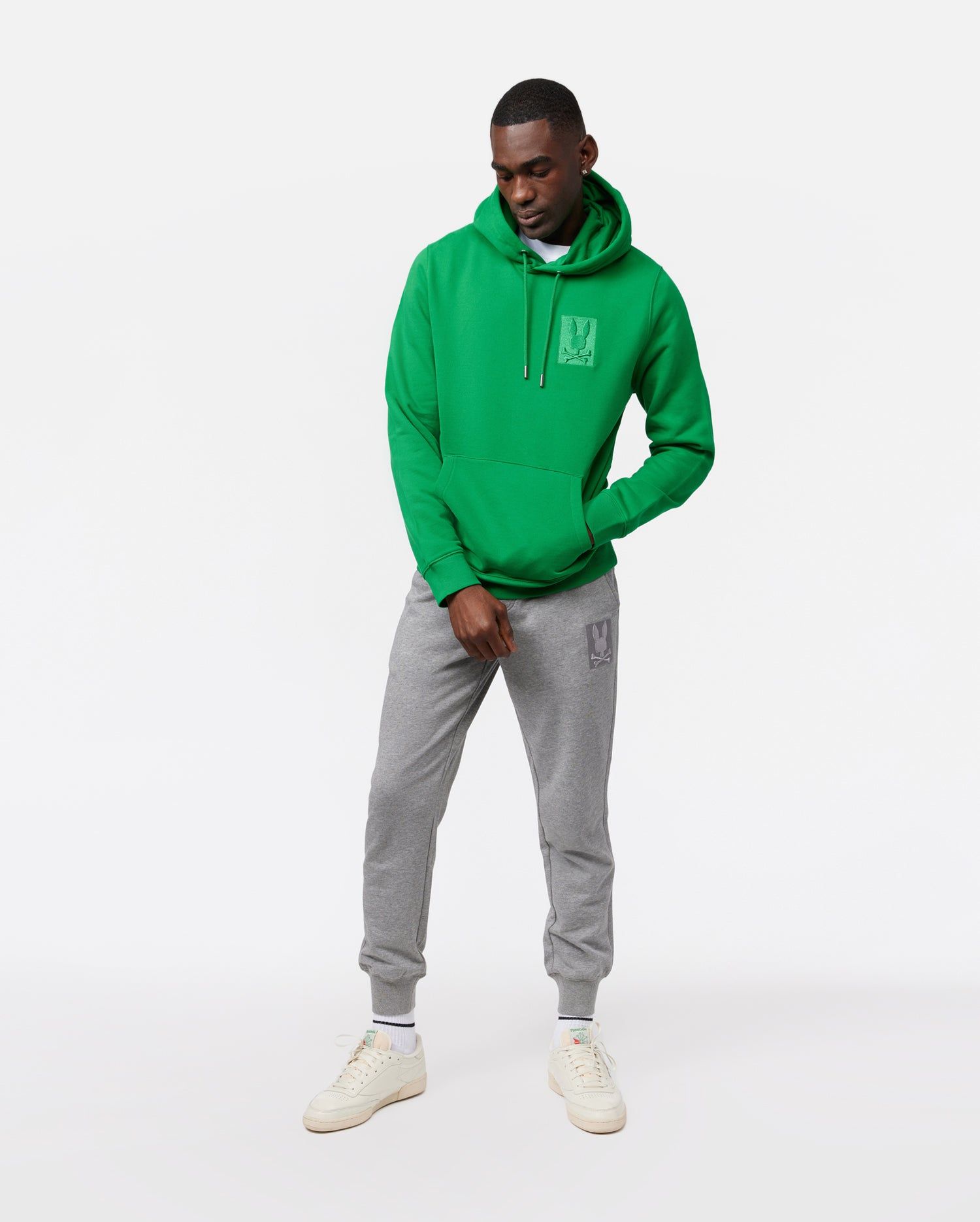 MENS YORKVILLE FLEECE HOODIE - B6H484Z1FT sold by Psycho Bunny product image thumbnail 6