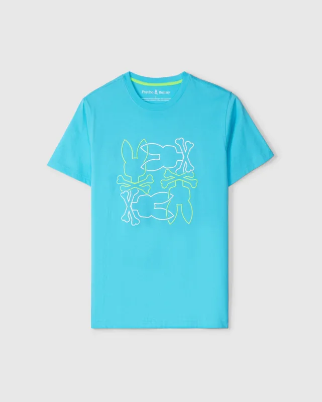 MENS RODMAN GRAPHIC TEE - B6U111B2TS sold by Psycho Bunny