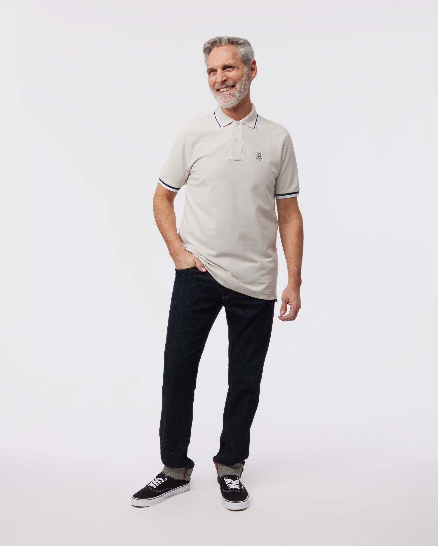 MENS GREENVILLE PIQUE POLO - B6K121Y1PC sold by Psycho Bunny product image thumbnail 5