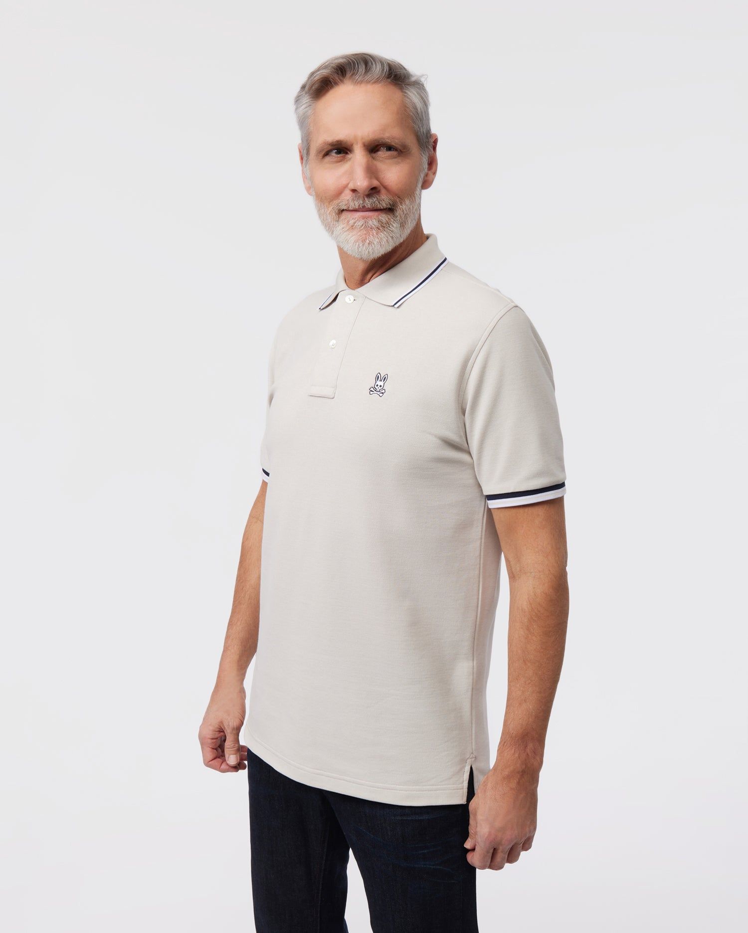 MENS GREENVILLE PIQUE POLO - B6K121Y1PC sold by Psycho Bunny product image thumbnail 2