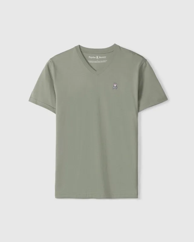 MENS CLASSIC V NECK TEE - B6U100B200 sold by Psycho Bunny