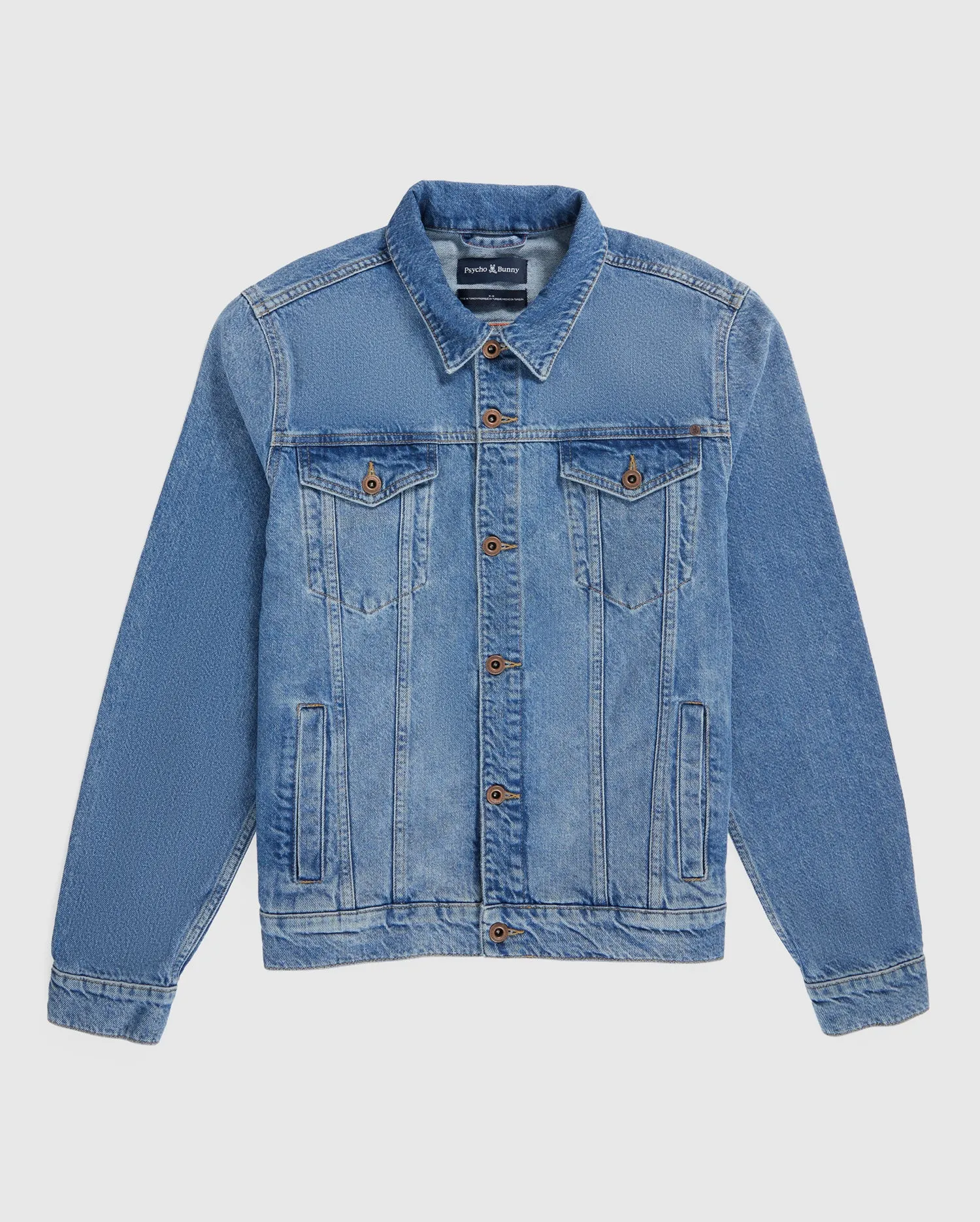 MENS PATHE DENIM JACKET - B6J741X1CO sold by Psycho Bunny